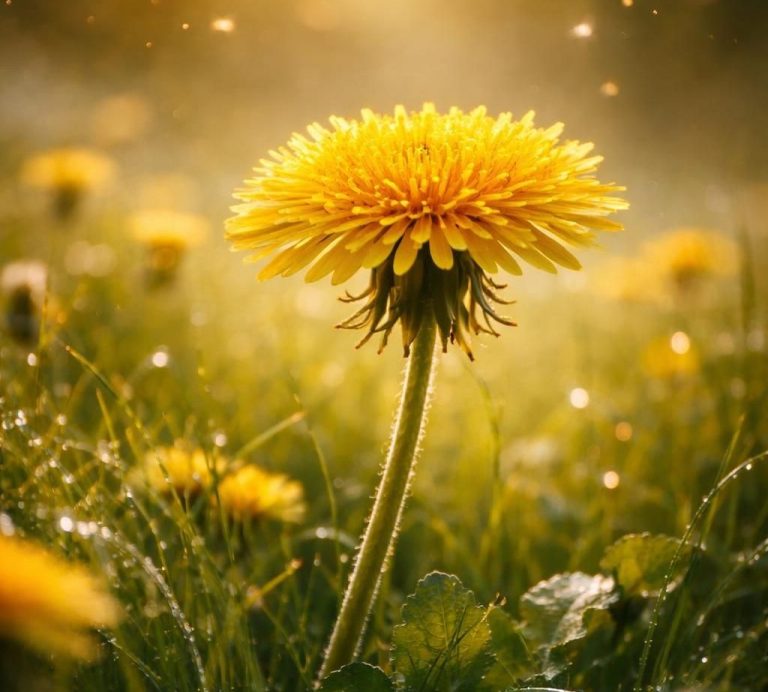 Löwenzahn, Knospe, Blüte, Pusteblume, natürliche Veränderung